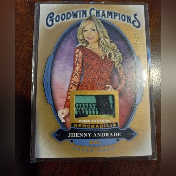 Jhenny Andrade Super Patch card! - Picture 1 of 1